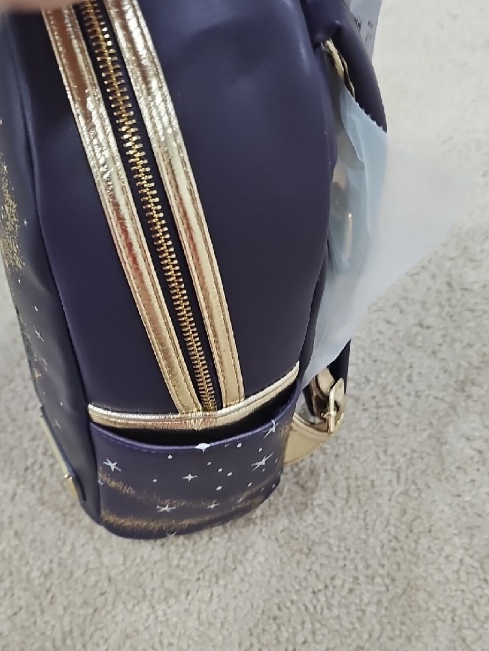 Loungefly Purple Mirabel Artwork Mini Backpack - Picture 2 of 8